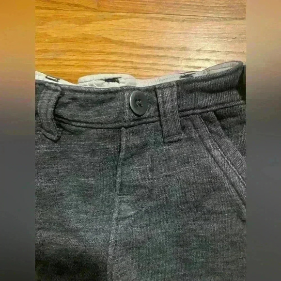 Baby boy bay gap brand dark gray pants size 3-6mo‎ - Picture 2 of 6